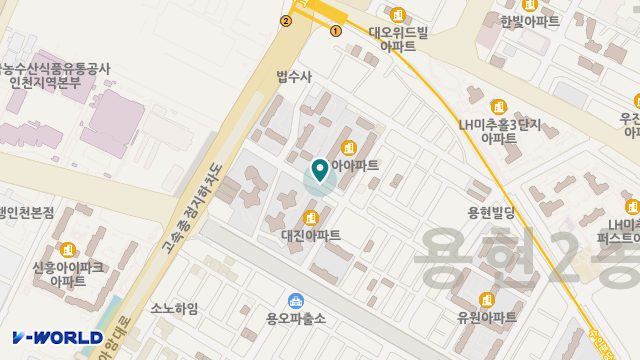 남구노인주야간보호센터 위치 지도