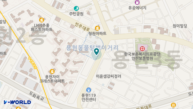 행복드림노인복지센터 위치 지도