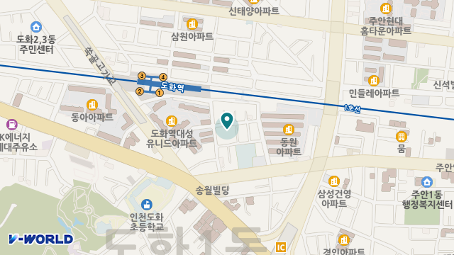 부모사랑노인복지센터 위치 지도