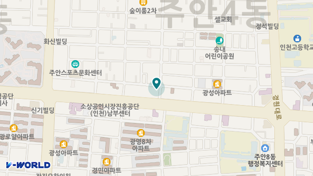 행복실버요양센터 위치 지도