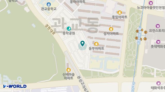 심청이노인복지센터 위치 지도