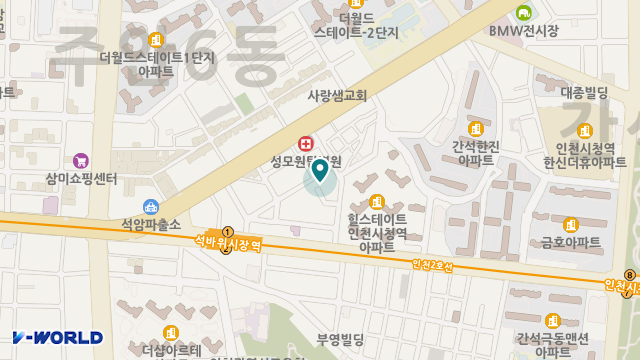 우리재가복지센터 위치 지도