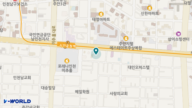 하나재가복지센타 위치 지도