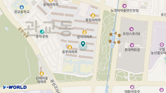 이음노인복지센터 위치 지도