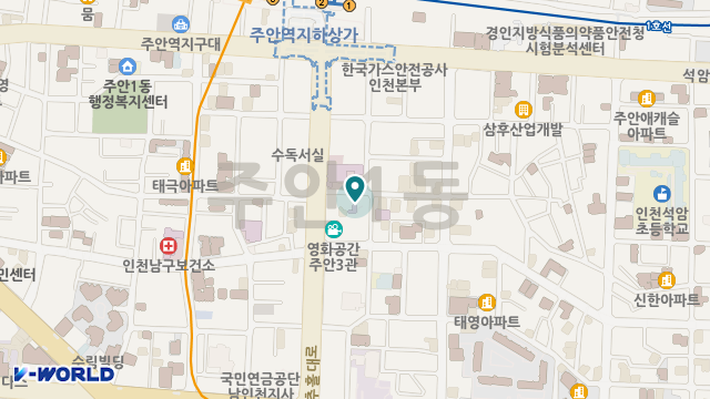 (주)사랑노인복지센터 위치 지도