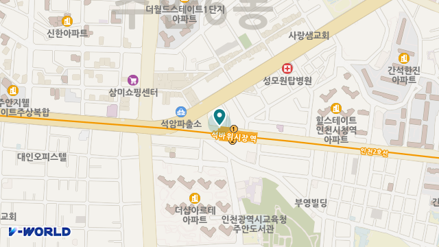 봄날노인복지센터 위치 지도