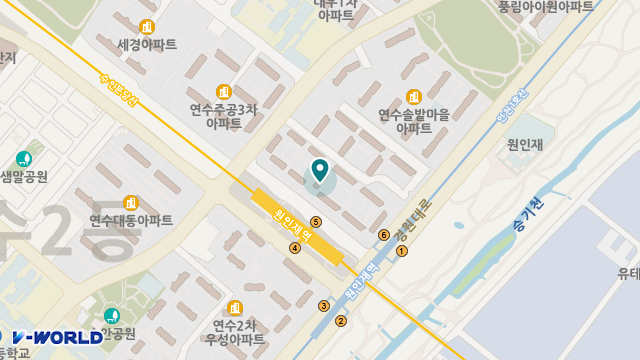 왕성재가노인복지센터 위치 지도