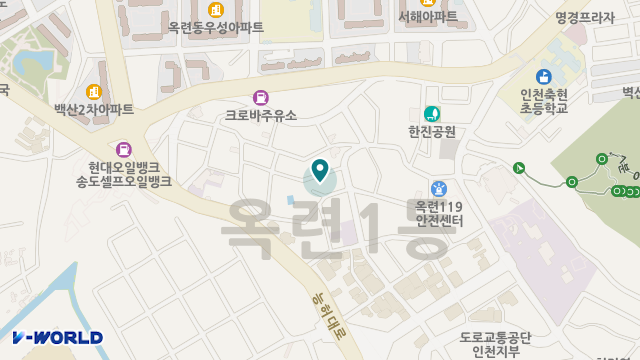 인천중앙재가노인복지센터 위치 지도
