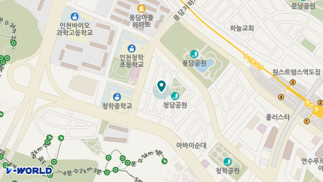 은빛노인복지센터 위치 지도