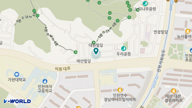 주공1차 재가노인복지센터 위치 지도