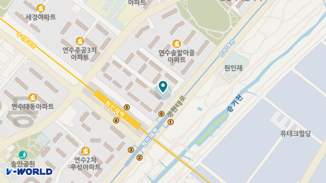 효섬김재가복지센터 위치 지도