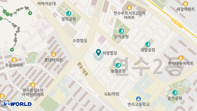 세상애재가복지센터 위치 지도