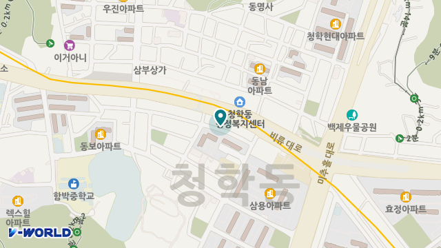 심온재가노인복지센타 위치 지도