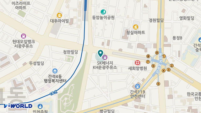 홍익재가장기요양기관 위치 지도