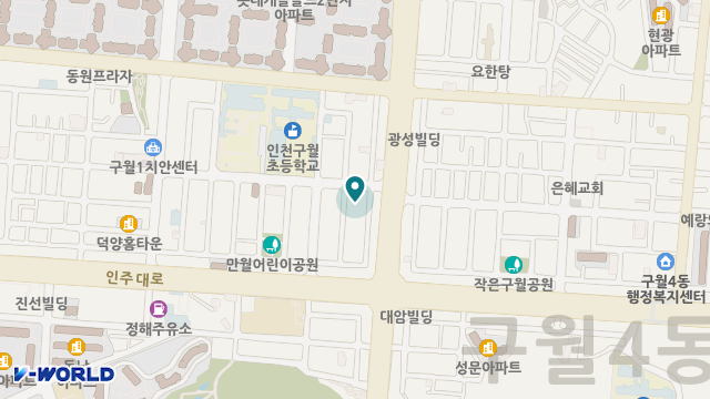 사랑의노인복지센터 위치 지도