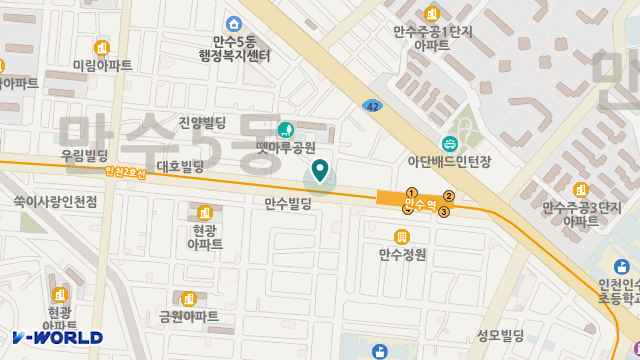 은빛노인복지센터 위치 지도