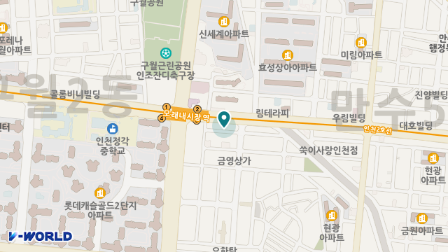 행복노인복지센터 위치 지도