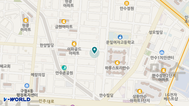 만수요양복지센터 위치 지도
