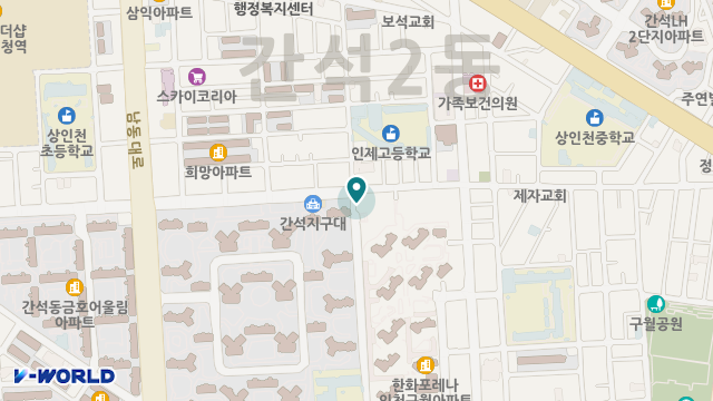 인정노인복지센터 위치 지도