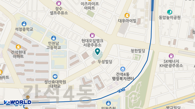 한가족노인복지센터 위치 지도