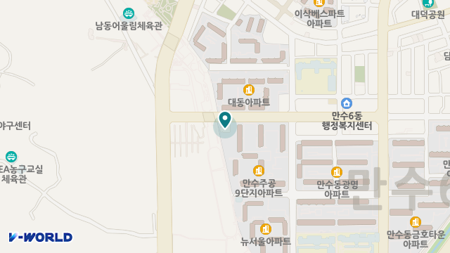 아름노인복지센터 위치 지도