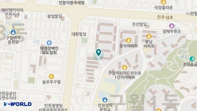 행복한세상노인복지센터 위치 지도