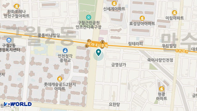 금빛노인복지센터 위치 지도