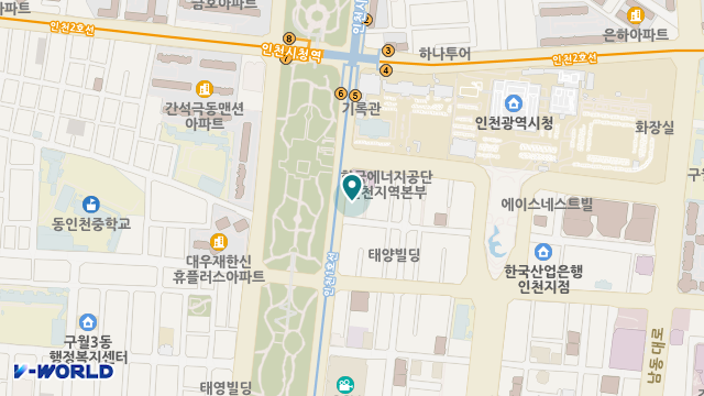늘푸른재가요양센터 위치 지도