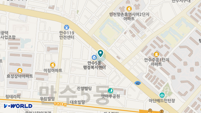 실로암복지센타 위치 지도