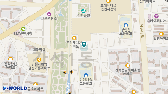 요양114재가장기요양기관 위치 지도