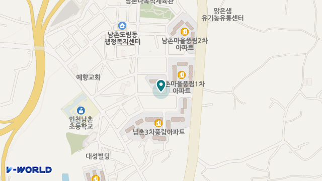 사랑드림재가복지센터 위치 지도