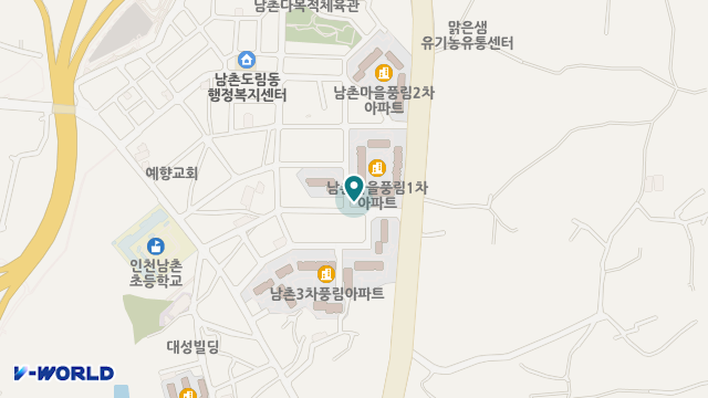 시온노인재가복지센터 위치 지도