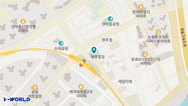사랑드림노인복지센터 위치 지도