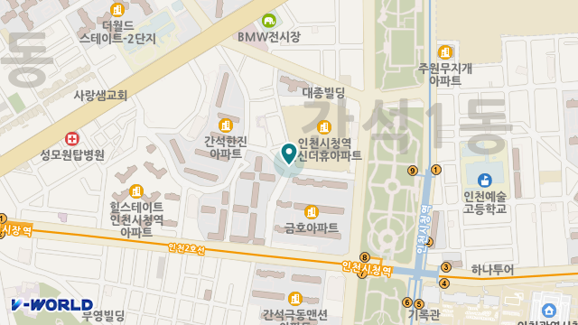 우진복지용구 위치 지도