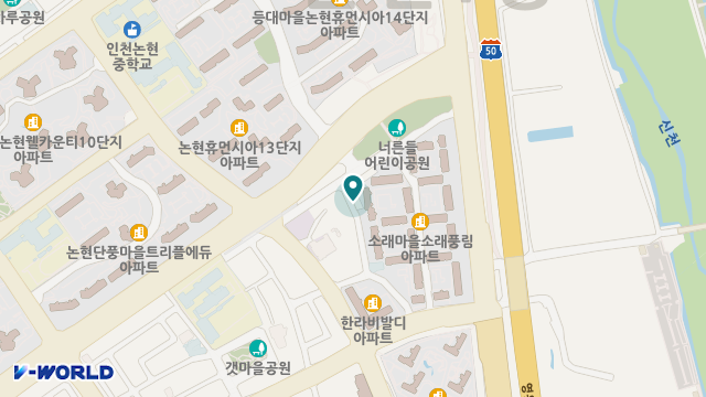 소래재가노인복지센터 위치 지도