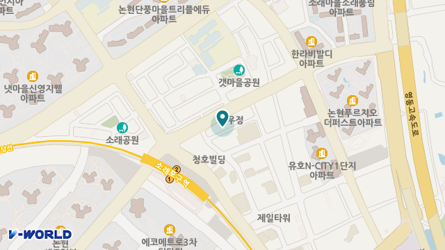 행복주는주야간보호센터 위치 지도