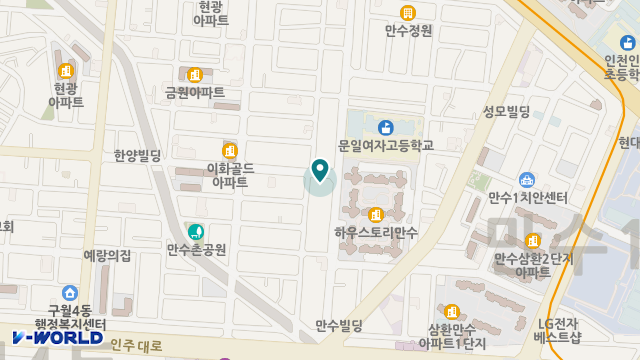만수요양센터 위치 지도
