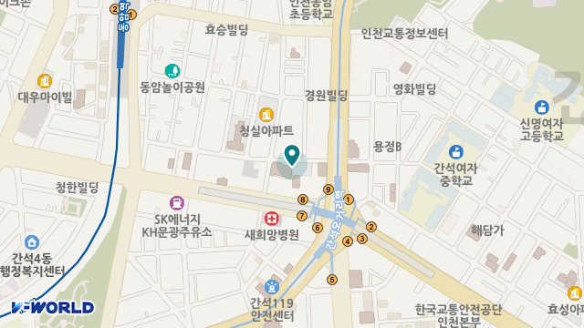 세상이좋다 / 헬프유 통·이장 사회서비스 협동조합 위치 지도