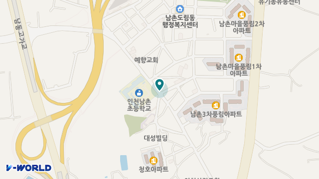 정다운방문요양센터 위치 지도