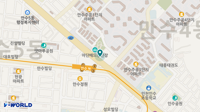 미소효드림노인복지센터 위치 지도