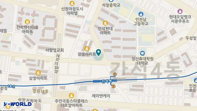 성가정노인복지센터 위치 지도