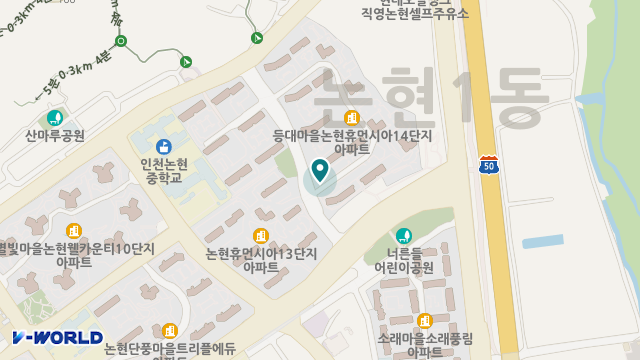 가족재가노인복지센터 위치 지도