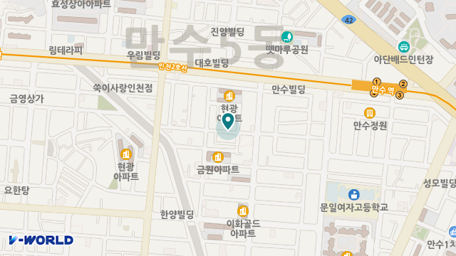 사랑재가복지센터 위치 지도