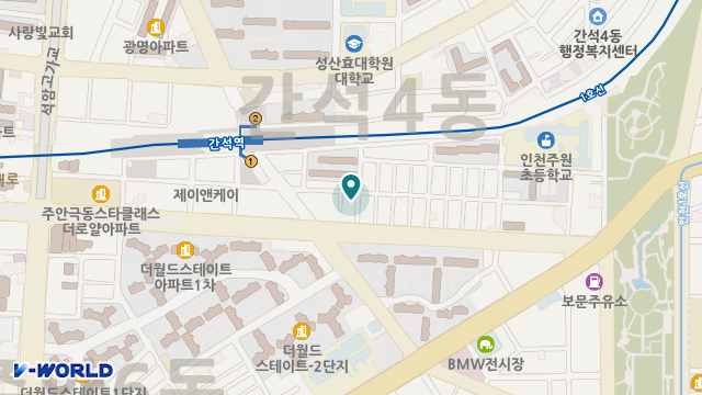 함박꽃노인복지센터 위치 지도