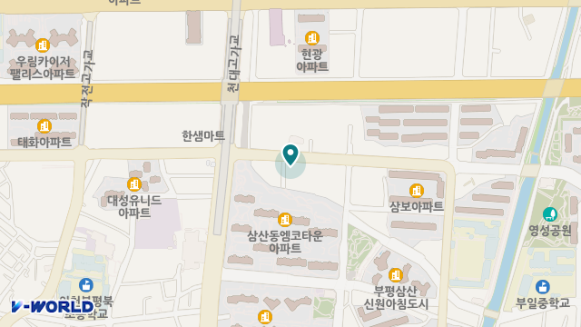 실버노인복지센터 위치 지도