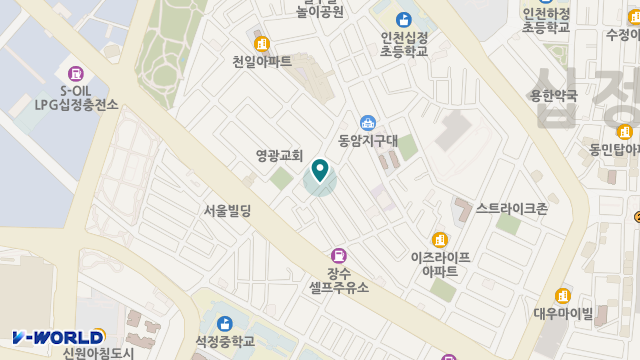 인천다솜노인복지센터 위치 지도