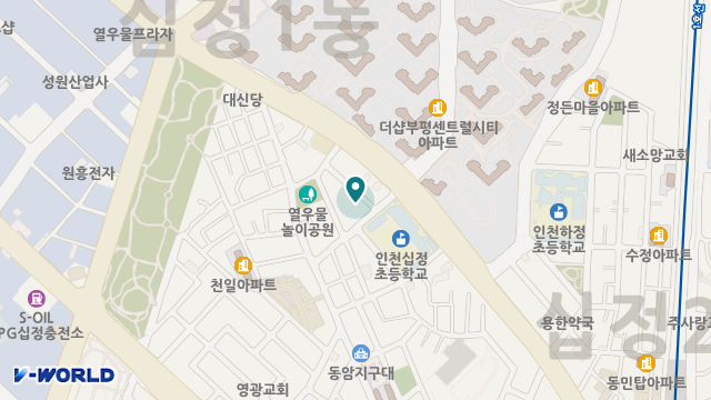 인천노인장기요양센터 위치 지도