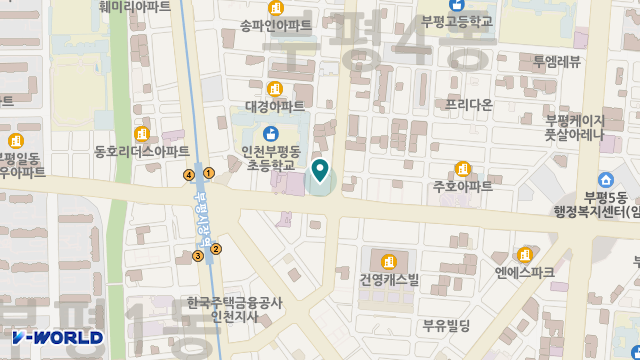 우리나눔방문요양센터 위치 지도