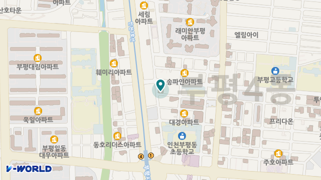 한사랑케어노인재가장기요양기관 위치 지도