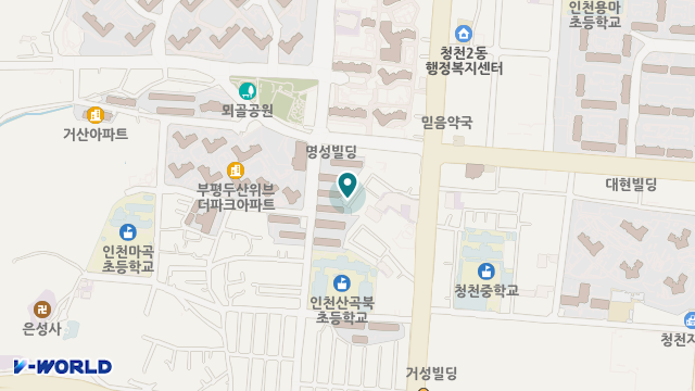 효바라기방문요양센터 위치 지도